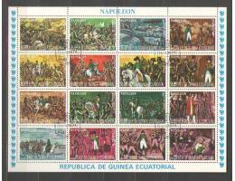 Rovníková Guinea -  Napoleon, bitevní pole, Elba,  úmrtí