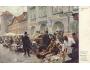 L.MAROLD,VAJEČNÝ TRH V PRAZE 1921 AU 3
