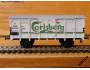 Model 2os.zavřeného vozu typu Za, DSB, Carlsberg, bílý *113