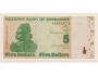ZIMBABWE 5 Dollars 2009 P-93 UNC;