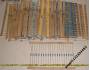 Rezistor odpor 600ks sada 30 hodnot po 20ks 10Ω-1M 0,25W