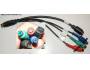nVIDIA redukce S-Video,9-pin->S-Video 4-pin,3x RCA **325