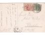 POHLED ODVEDEN + NÁLEPKA=V.SOKOL SLET=rok1907*c7673