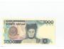 INDONESIA 1000 Rupiah 1987 P-124a UNC