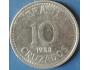 Brazílie 10 cruzado 1988
