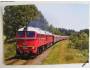 Pohlednice barevná 2 dieselové lokomotivy T679 *6607