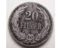 Rakúsko-Uhorsko - 20 Fillér 1893