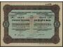 Akcie - 2x Bankovní jednota čs., 100 + 1000 RM, 1924