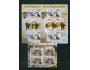 Burundi 5x blok osobnosti, letectvo** (kat. Michel 72€)