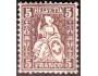 Švýcarsko 1862 Sedící Helvetia, Michel č.22 *N