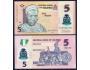 NIGERIA 5 Naira 2011 P-38c UNC-polymer