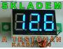 Modul měřák LED digitální voltmetr DC30V modrý 1