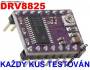 3D tisk CNC REPRAP DRV8825 driver krokový motor