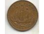 Velká Británie 1/2 penny 1962 (4) 20.65