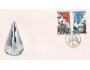 FDC L48-9 Gagarin v Praze 1961