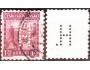 Perfin H. na známce Strahov, Pofis č.213, Katalog Maxa H 3