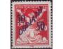 Osvobozená republika, přetisk 50/150 h 1927, Pofis č.DL50B