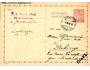 Protektorát 1940 Lipová ratolest CDV7 prošlá poštou