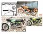 ČZ motocykly č.29 barevná okénková pohlednice cca 1975, pod