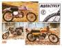ČZ motocykly č.30 barevná okénková pohlednice cca 1975, pod