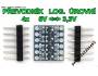 Modul 4x převodník logických úrovní 5V 3,3V I2C Arduino