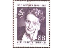 Rakousko 1978 Lise Meitner, atomová fyzička, Michel č.1588 r