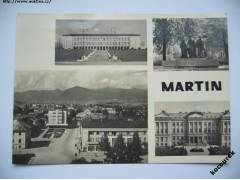 Martin celk. pohled muzeum sousoší Matica 60. léta