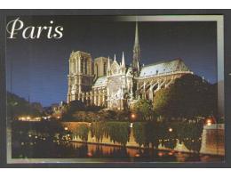 Paříž - Notre Dame - v noci
