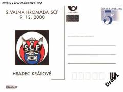 2000 Hradec Králové 2. Valná hromada SČF, CDV B291 I. náklad