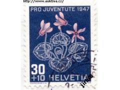 Švýcarsko o Mi.0491 Pro Juventute - flora