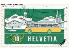 Švýcarsko o Mi.0586 Alpská pošta - autobus