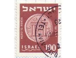 Izrael o Mi.0096 Starověké mince mince /K