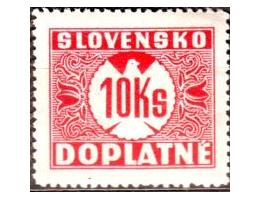 Slovensko 1939 Doplatní 10Ks, Album č.D11Y **