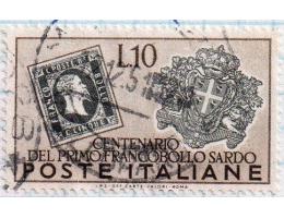 Itálie o Mi.0845 100 let známek Sardinie