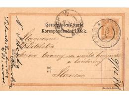 KORRESPONDENZ-KARTE 1898