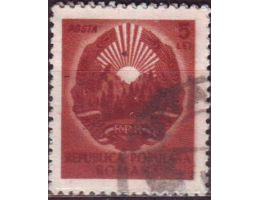 Rumunsko 1949 Státní znak,  Michel č.1215 raz.