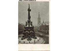 Olomouc - Masarykovo náměstí v zimě,OL/196