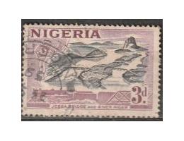 Nigerie 1953 Řeka Niger, ostrovy, Michel č.76 raz. Vada slev