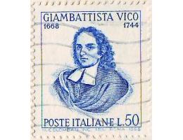 Itálie 1968 G. B. Vico, filozof, Michel č.1277 raz.