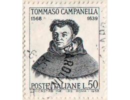 Itálie 1968 Tomasso Campanella, spisovatel, Michel č.1280 ra