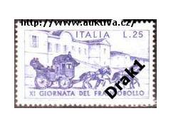 Itálie 1969 Den známky, dostavník, Michel č.1302 **