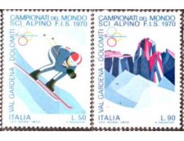 Itálie 1969 MS v lyžování, Michel č.1303-4 **