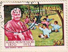 Itálie 1970 Maria Montessori, pedagožka, Michel č.1314 raz.