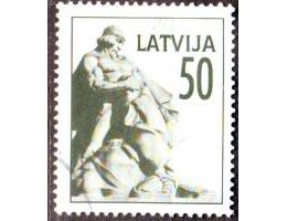 Lotyšsko 1992 Lačiplesis, socha, Michel č.332 raz.