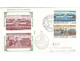 San Marino 1975 Světová velkoměsta - Tokio, Michel č.1097-8 