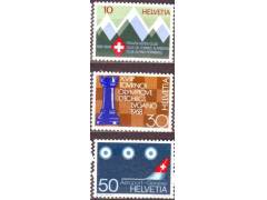 Švýcarsko 1968 Různá výročí a události,  Michel č.870,872-3