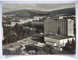 Gottwaldov hotel Moskva, panorama - 60. léta Orbis