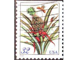 USA 1997 Květiny, ananasovník, Michel č.2807 BD h raz.