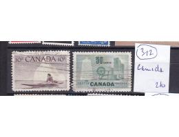 CANADA= RŮZNÉ=2 kusů=rok1930-90*Zn322