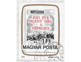 Maďarsko o Mi.3191 100 let novin Népszava